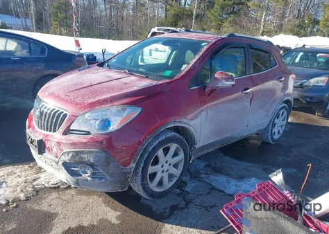 2015 Buick Encore Leather z USA, uszkodzony, nr VIN KL4CJGSB9FB226370